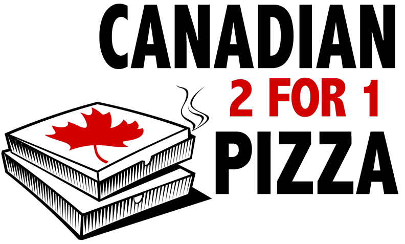 Canadian 2 For 1 Pizza Logo