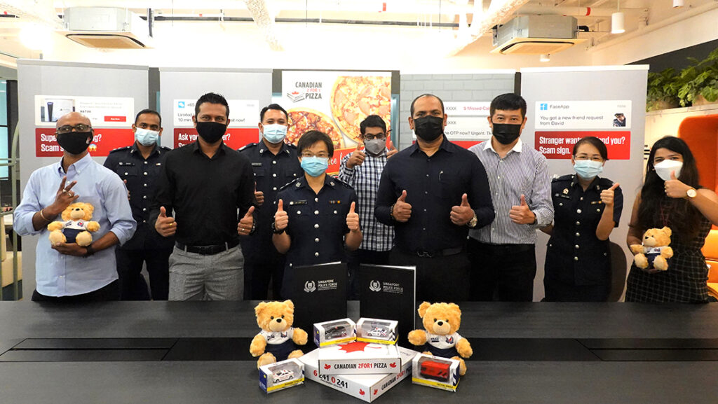 Canadian 2 For 1 Pizza with Singapore Police Force (SPF)